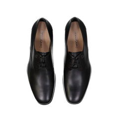 Black Leather Oxfords And Derbies