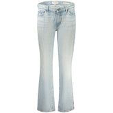Azzurro Cotton Women Jeans