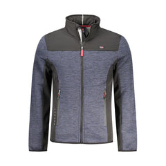 Blu Poliestere Uomo Giacca