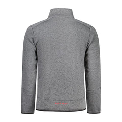 Grigio Polyester Men Sweatshirt