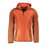 Marrone Polyester Men's Jacket