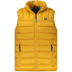 Yellow Polyamide Men's Vest