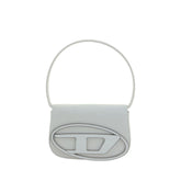 White Calf Leather Bos Taurus Shoulder Bag