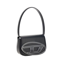 Black Calf Leather Bos Taurus Shoulder Bag