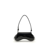Black Polyethylene Shoulder Bag