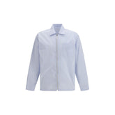 Blue Polyamide Pattern Shirt