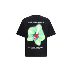 تي شيرت قطن أسود