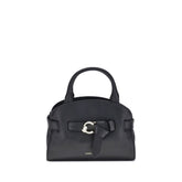 Black Calf Leather Bos Taurus Handbag
