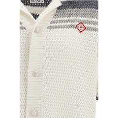 White Cotton Pattern Shirt