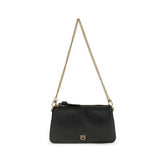 Black Calf Leather Bos Taurus Shoulder Bag