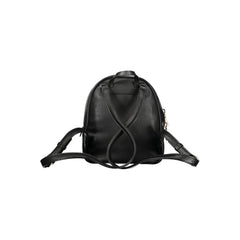 Nero Poliuretano Women Backpack