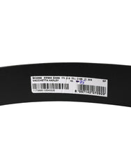 Men Brown Classic Leather Metal Buckle Belt