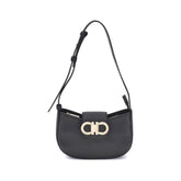 Black Calf Leather Bos Taurus Shoulder Bag