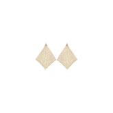 Gold Brass Earrings