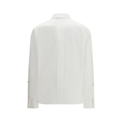 قميص قطني أبيض