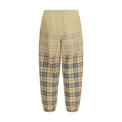 Beige Cotton Joggers (Workout Pants)