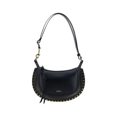 Black Calf Leather Bos Taurus Shoulder Bag