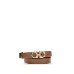 Beige Calf Leather Bos Taurus Regular Belt