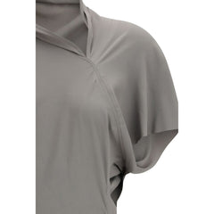 Gray Acetate Casual Dress