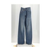 Blue Cotton Relaxed Fit Jeans