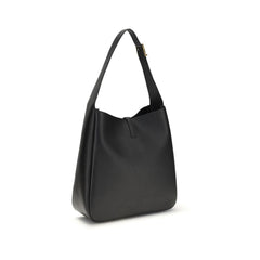 Black Calf Leather Bos Taurus Shoulder Bag