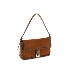 Brown Calf Leather Bos Taurus Shoulder Bag