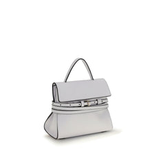 White Calf Leather Bos Taurus Handbag