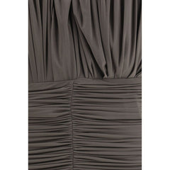 Brown Copper Casual Dress