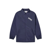 Blue Polyester Shell Jacket