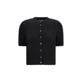 Black Cashmere Cardigan