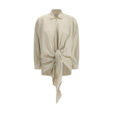 Beige Cotton Shirt