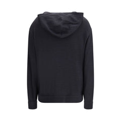 Gray Silk Sweatshirt