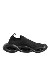 Black Slip On Wave Low Top Sneakers Shoes