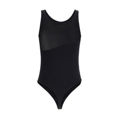 Black Polyamide Bodysuit