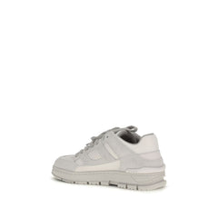 White Calf Leather Bos Taurus Athletic Sneakers