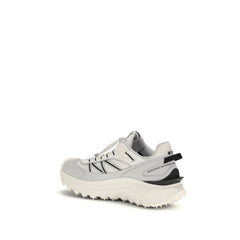 Gray Polyamide Athletic Sneakers