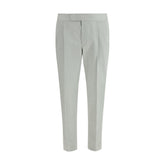 White Linen Casual Pants