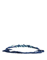 Multicolor Twisted Rope Chain Buckle Waist Belt