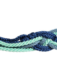 Multicolor Twisted Rope Chain Buckle Waist Belt