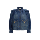 Blue Cotton Denim Jacket