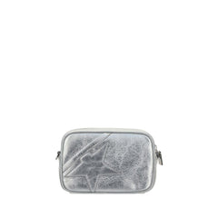 Gray Calf Leather Bos Taurus Shoulder Bag