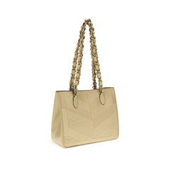 Gold Napa Leather / Calf Bos Taurus Shoulder Bag