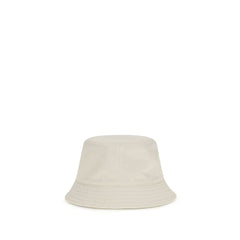 White Polyester Bucket Hat