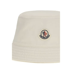 White Polyester Bucket Hat