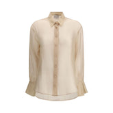 Beige Copper Blouse