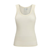 Beige Fleece Wool Top