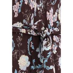 فستان كاجوال متعدد الألوان من الفسكوز