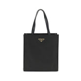 Black Recycled Polyamide Shoulder Bag