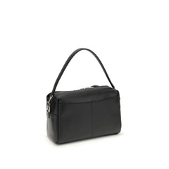 Black Calf Leather Bos Taurus Shoulder Bag