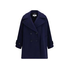 Blue Wool Coat